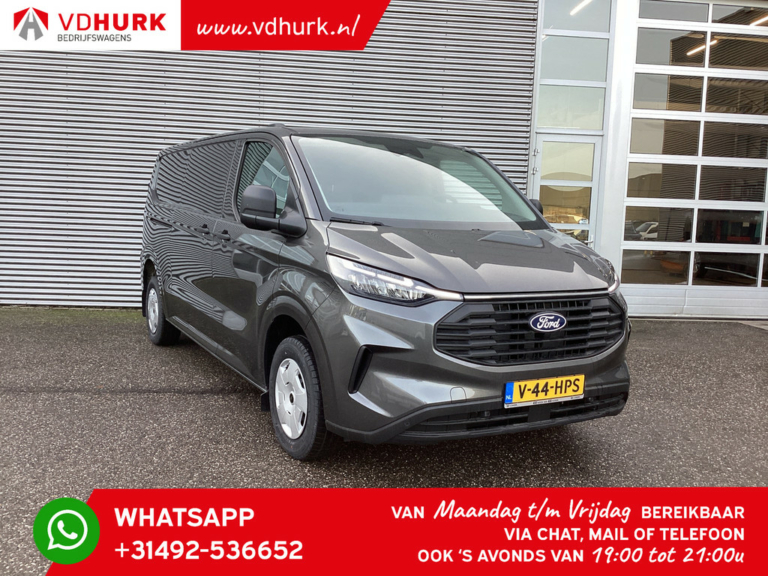 Ford Transit Custom Vans 300 2.0 TDCI 136 CP L2 Trend 5 ani garanție/ 200.000 km/ 2.7T capacitate de remorcare/ Navi/ Tapițerie spațiu de încărcare/ Stoelverw./ Carplay/ Clima