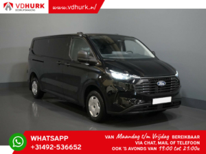 Ford Transit Custom Bestelbus 300 2.0 TDCI 136 pk L2 Trend 5 jaar garantie/ 200.000 km/ 2.7T trekverm./ Navi/ Laadruimte bekleding/ Stoelverw./ Carplay/ Clima