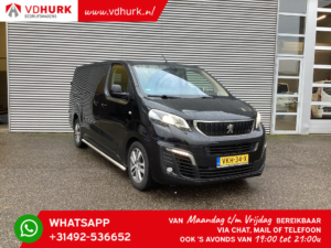 Peugeot Expert Bestelbus 2.0 HDI 180 pk Aut. DC Dubbel Cabine/ LEDER/ 2x Schuifdeur/ Clima/ Carplay/ Head Up/ Navi/ Camera/ LMV/ PDC