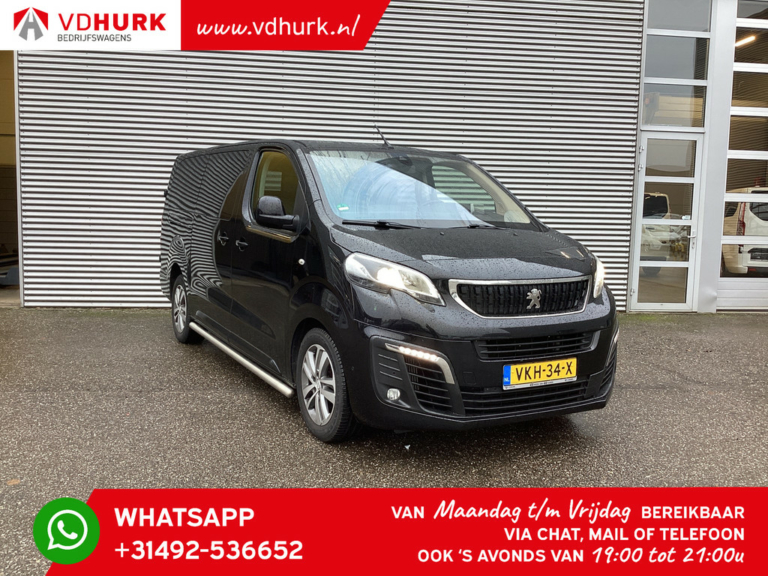 Peugeot Expert Van 2.0 HDI 180 hp Aut DC Doppelkabine/ LEDER/ 2x Schiebetür/ Clima/ Carplay/ Head Up/ Navi/ Kamera/ LMV/ PDC