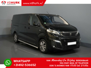 Peugeot Expert Van 2.0 HDI 180 hp Aut DC Double Cab/ Leather/ 2x Sliding door/ Climate/ Carplay/ Head Up/ Navi/ Camera/ LMV/ PDC