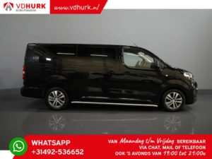 Peugeot Expert Van 2.0 HDI 180 hp Aut DC Double Cab/ Leather/ 2x Sliding door/ Climate/ Carplay/ Head Up/ Navi/ Camera/ LMV/ PDC