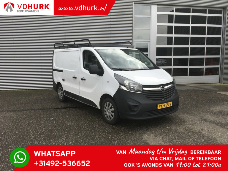 Opel Vivaro Van 1.6 CDTI MOT 8-2025/ Cruise/ Kamera/ Dachgepäckträger/ Abschlepphaken/ Klimaanlage