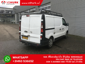 Opel Vivaro Van 1.6 CDTI MOT 8-2025/ Круїз/ Камера/ Багажник/ Буксирувальний гак/ Кондиціонер