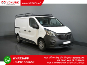 Opel Vivaro Van 1.6 CDTI MOT 8-2025/ Cruise/ Camera/ Roof rack/ Towing hook/ Air conditioning