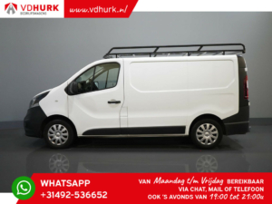 Opel Vivaro Van 1.6 CDTI MOT 8-2025/ Cruise/ Camera/ Roof rack/ Towing hook/ Air conditioning