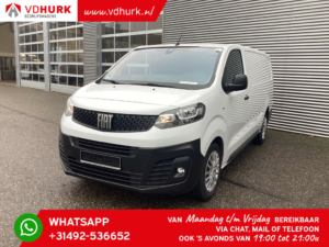 Fiat Scudo Bestelbus 2.0 MJ 145 pk Aut. L3 CarPlay/ Climate/ Camera/ Cruise/ Navi/ PDC