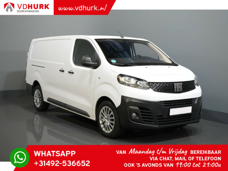 Fiat Scudo Van 2.0 MJ 145 hp Aut. L3 CarPlay/ Klima/ Kamera/ Cruise/ Navi/ PDC