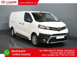 Toyota ProAce Van 2.0 D-4D 145 hp L3 Stand heater/ Seatverw./ CarPlay/ Camera/ Cruise/ Airco/ PDC V+A/ Towing hook