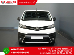 Toyota ProAce Van 2.0 D-4D 145 hp L3 Stand heater/ Seatverw./ CarPlay/ Camera/ Cruise/ Airco/ PDC V+A/ Towing hook