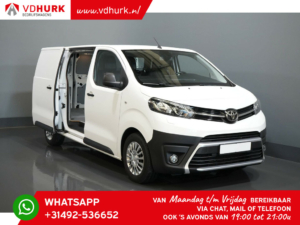 Toyota ProAce Van 2.0 D-4D 145 hp L3 Stand heater/ Seatverw./ CarPlay/ Camera/ Cruise/ Airco/ PDC V+A/ Towing hook