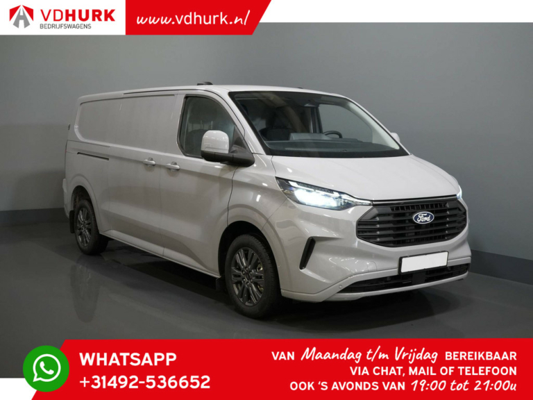 Ford Transit Custom Van 2.0 TDCI 150 CV L2 Limited/ 5J 200.000 km Garantía/ 2x puerta corredera/ 17