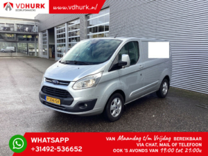 Ford Transit Custom Bestelbus 2.0 TDCI 170 pk EU6 LIMITED Cruise/ PDC V+A/ Stoelverw./ Airco/ Trekhaak