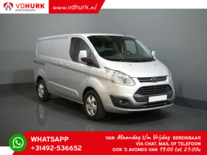 Ford Transit Custom Van 2.0 TDCI 170 hp EU6 Limited/ DB Belt V.V./ Cruise/ PDC V+A/ Stoelverw./ Airco/ Towbar