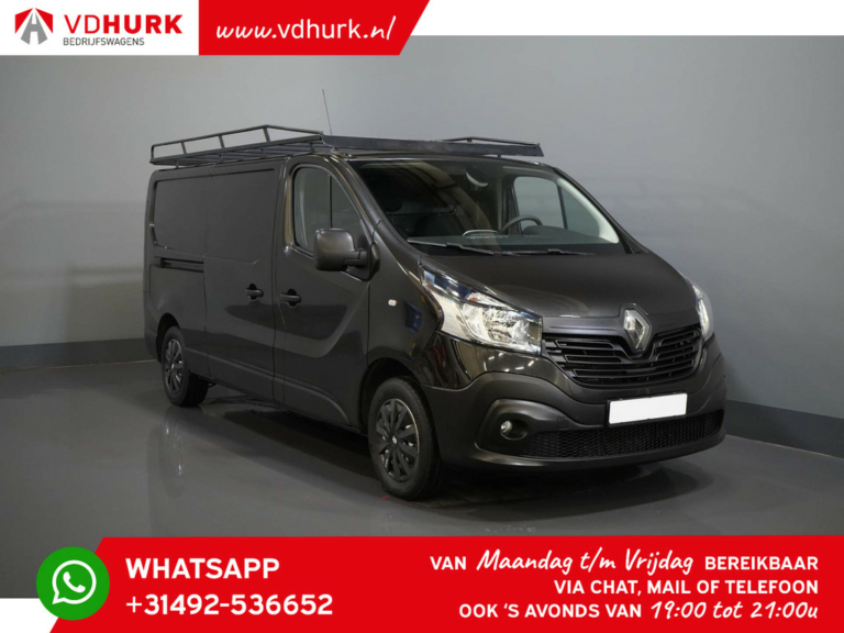 Renault Trafic Bestelbus 1.6 dCi L2 Imperiaal/ Climate/ Navi/ Camera/ Cruise/ PDC/ Trekhaak