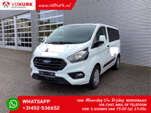 Ford Transit Custom Personenvervoer Tourneo 2.0 TDCI E6 € 34.792,- incl. BTW/BPM Trend Combi/ Kombi/ 9 Persoons/ 9 P