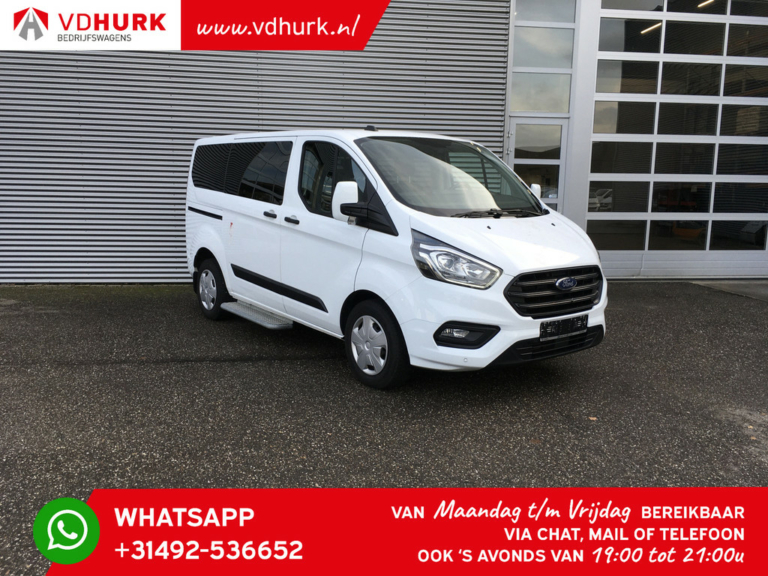 Ford Transit Custom Personenvervoer Tourneo 2.0 TDCI E6 € 34.537- incl. BTW/BPM Trend Combi/ Kombi/ 9 Persoons/ 9 P