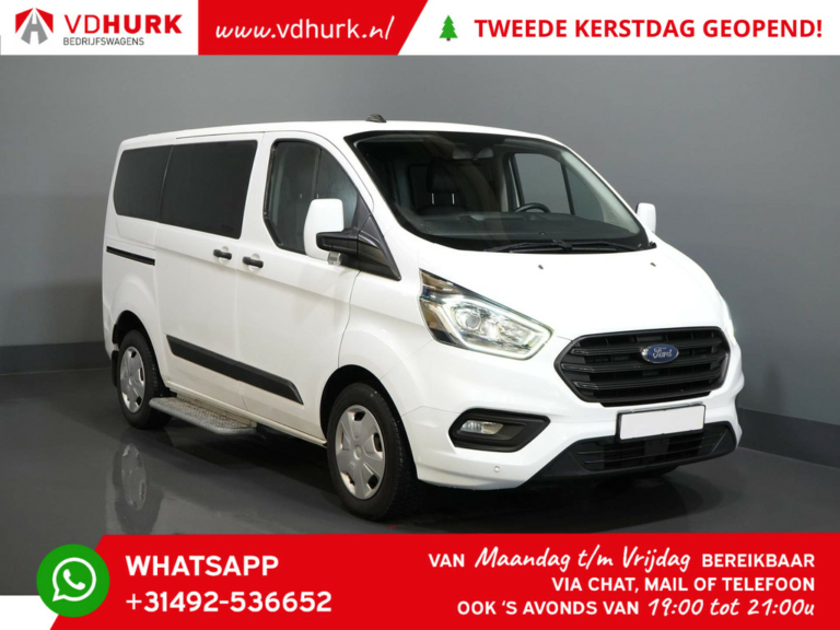 Ford Transit Custom Passenger Transport Tourneo 2.0 TDCI E6 € 33,569- incl. VAT/BPM Trend Combi/ Kombi/ 9 Person/ 9 P