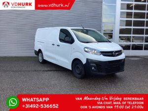 Opel Vivaro Bestelbus 2.0 CDTI 180 pk Aut. L3 Carplay/ Stoelverw/ PDC V+A/ Cruise/ 2.5T trekvermogen