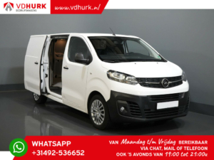 Opel Vivaro Van 2.0 CDTI 180 hp Aut. L3 Carplay/ Seat heating/ PDC V+A/ Cruise/ 2.5T towing capacity