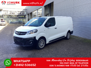 Opel Vivaro Bestelbus 2.0 CDTI 180 pk Aut. L3 Carplay/ Stoelverw/ PDC V+A/ Cruise/ 2.5T trekvermogen