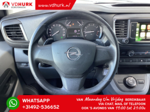 Vauxhall Vivaro Van 2.0 CDTI 180 к.с. Aut. L3 Carplay/ Підігрів сидінь/ PDC V+A/ Круїз/ 2.5т тягова здатність