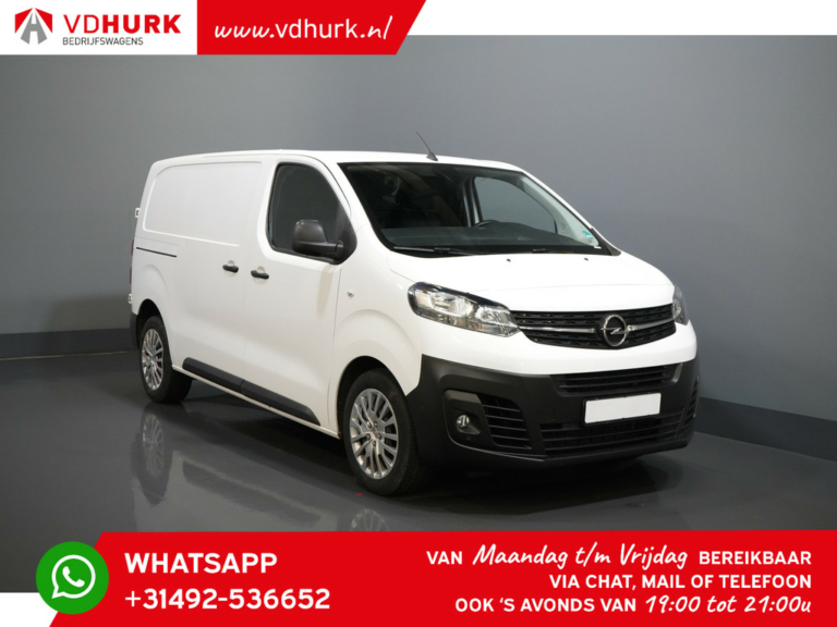 Vauxhall Vivaro Van 2.0 CDTI 180 ch Aut. L2 Carplay/ Sièges chauffants/ PDC V+A/ Croisière/ 2.5t Capacité de remorquage