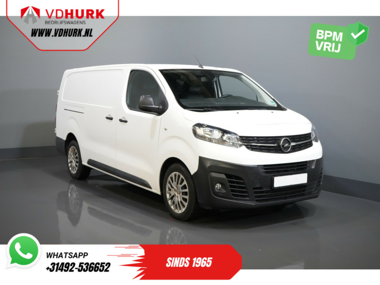 Opel Vivaro Bestelbus 2.0 CDTI 150 pk L3 Carplay/ Stoelverw/ PDC V+A/ Cruise/ 2.5T trekvermogen