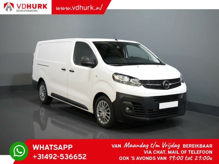 Opel Vivaro Van 2.0 CDTI 150 ch L3 Carplay/ Sièges chauffants/ PDC V+A/ Cruise/ 2.5T capacité de remorquage