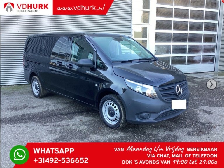 Mercedes-Benz eVito Vans 112 L2 66kWh (280km WLTP) Quick charger/ Stand heater/ Carplay/ Camera/ Cruise/ Seat heating/ PDC