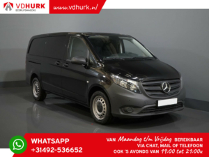 Mercedes-Benz eVito Vans 112 L2 66kWh (280km WLTP) Quick charger/ Stand heater/ Carplay/ Camera/ Cruise/ Seat heating/ PDC