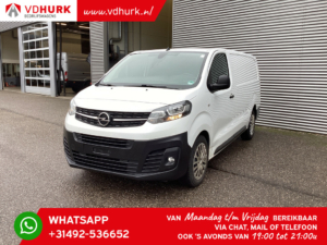 Opel Vivaro Bestelbus 2.0 CDTI 125 pk Aut. L3 Stoelverw./ CarPlay/ Cruise/ PDC V+A/ Airco