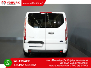 Ford Transit Custom Personenvervoer 2.0 TDCI 130 pk L2 € 35.376,- incl. BTW/BPM Combi/ Kombi/ Cruise/ Camera/ PDC V+A/ Airco