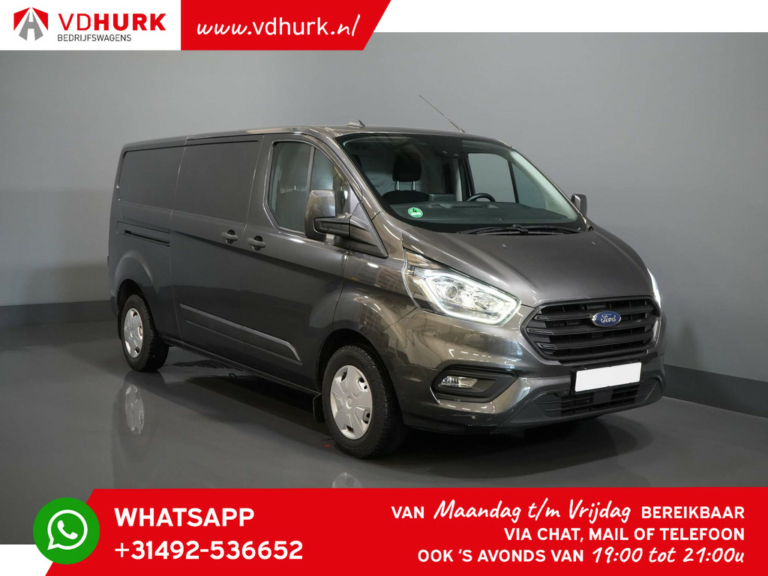 Ford Transit Custom Van 2.0 TDCI 130 ch L2 Carplay/ Seatverw./ Camera/ Navi/ Cruise/ PDC V+A