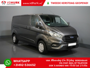 Ford Transit Custom Van 2.0 TDCI 130 hp L2 Carplay/ Seatverw./ Camera/ Navi/ Cruise/ PDC V+A