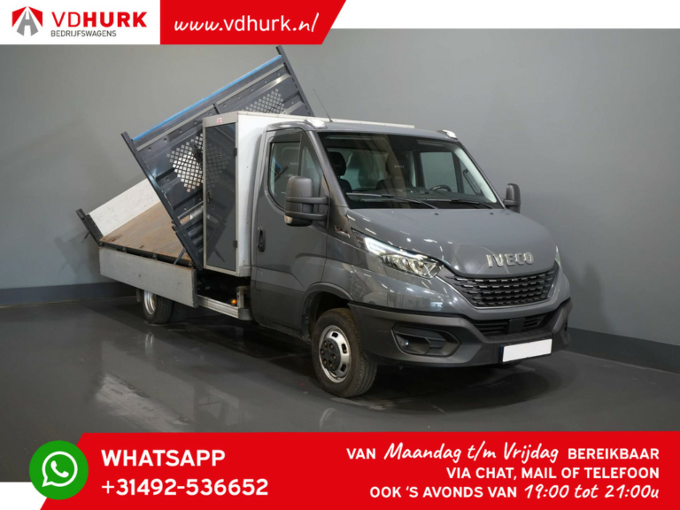 Iveco Daily Kipper 35C18 3.0 Aut. Doble Aire/ Volquete 3 Lados/ Volquete/ Carrocería abierta/ dreiseiten/ Pritsche/ 3.5t Capacidad de remolque/ Doppel rad