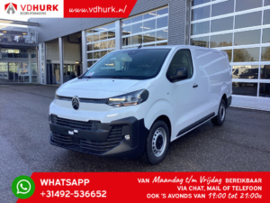 Citroën Jumpy Bestelbus 2.0 HDI 180 pk Aut. L3 NIEUW! Virtual Cockpit/ Carplay/ Navi/ Camera/ Cruise/ PDC