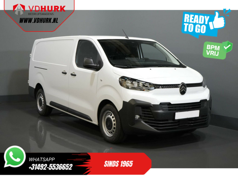 Opel Vivaro Bestelbus (Nieuwe Jumpy) 2.0 HDI 180 pk! Aut. L3 BPM VRIJ/ Virtual Cockpit/ Carplay/ Navi/ Camera/ Cruise/ PDC/ Vloer