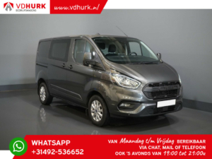 Ford Transit Custom Van 2.0 TDCI 130 hp Trend+ Carplay/ Raptor Grill/ LMV/ Camera/ PDC