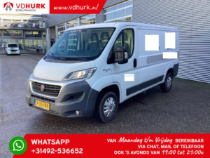 Fiat Ducato Bestelbus 2.3 MJ 130 pk L2H1 EURO6/ NETTE WAGEN/ Climate/ Navi/ 2.5t Trekverm./ Camera/ Cruise/ PDC/ Trekhaak