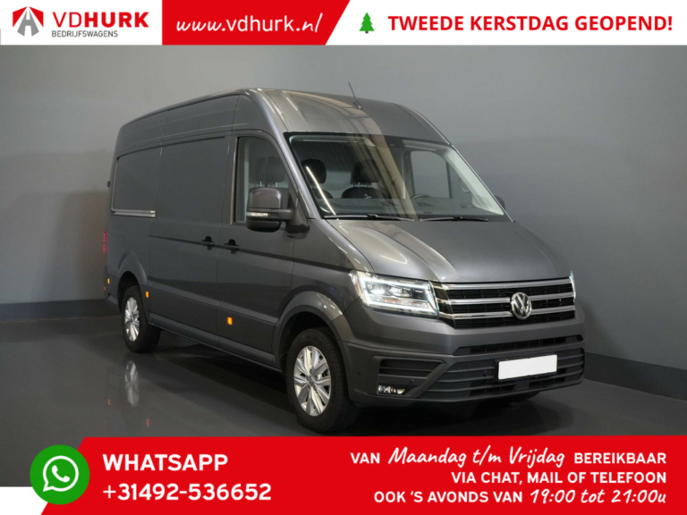 Volkswagen Crafter Van 35 2.0 TDI 140hp DSG Aut. L3H3 READY2GO 75 EDITION Leather/ Adapt. Cruise/ LED/ Steeringverw./ Camera/ Geared seat/ Carplay/ PDC