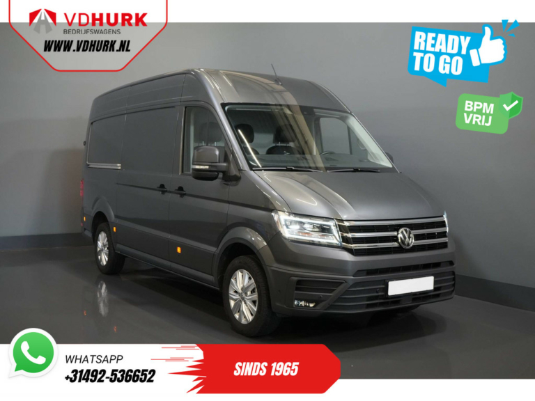 Volkswagen Crafter Van 35 2.0 TDI 140hp DSG Aut. L3H3 BPM БЕЗКОШТОВНО! 75 EDITION Шкіра / Адапт. Круїз / Світлодіоди / Підсилювач керма / Камера / Регульоване сидіння / Carplay / PDC