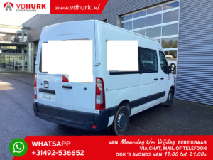 Renault Master Van T35 2.3 dCi 145 к.с. L2H2 DC Double Cab 7перс./ Carplay/ Камера/ Круїз/ PDC