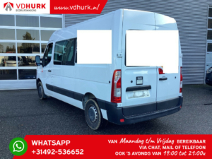 Renault Master Bestelbus T35 2.3 dCi 145 pk L2H2 DC Dubbel Cabine 7Pers./ Carplay/ Camera/ Cruise/ PDC