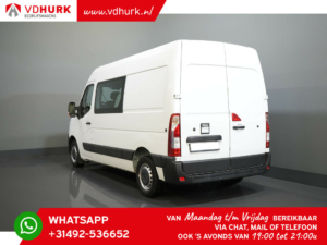 Renault Master Bestelbus T35 2.3 dCi 145 pk L2H2 DC Dubbel Cabine 7Pers./ Carplay/ Camera/ Cruise/ PDC