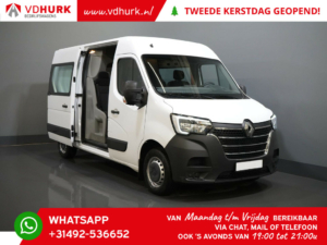 Renault Master Bestelbus T35 2.3 dCi 145 pk L2H2 DC Dubbel Cabine 7Pers./ Carplay/ Camera/ Cruise/ PDC