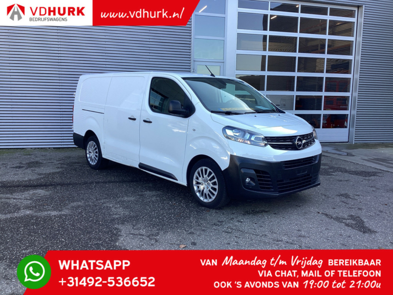 Opel Vivaro Bestelbus 2.0 CDTI 180 pk Aut. L3 Stoelverw/ 2.5T trekverm./ Carplay/ PDC/ Cruise/ Airco