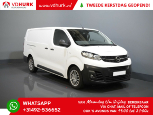 Opel Vivaro Van 2.0 CDTI 180 hp Aut. L3 Seat heating/ 2.5T tow/ Carplay/ PDC/ Cruise/ Airco