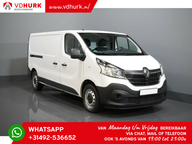 Renault Trafic Bestelbus 2.0 dCi 120 pk L2 3 Pers./ Keyless/ Airco/ PDC