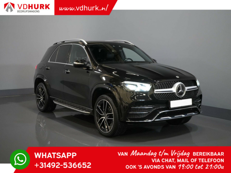 Mercedes-Benz GLE Furgoneta 400D 4MATIC Gris Kent. AMG/ Airmatic/ Panorama/ Asientos Mem./ Adapt. Cruise/ 3.5t Tract./ Burmester/ Cuero/ HUD